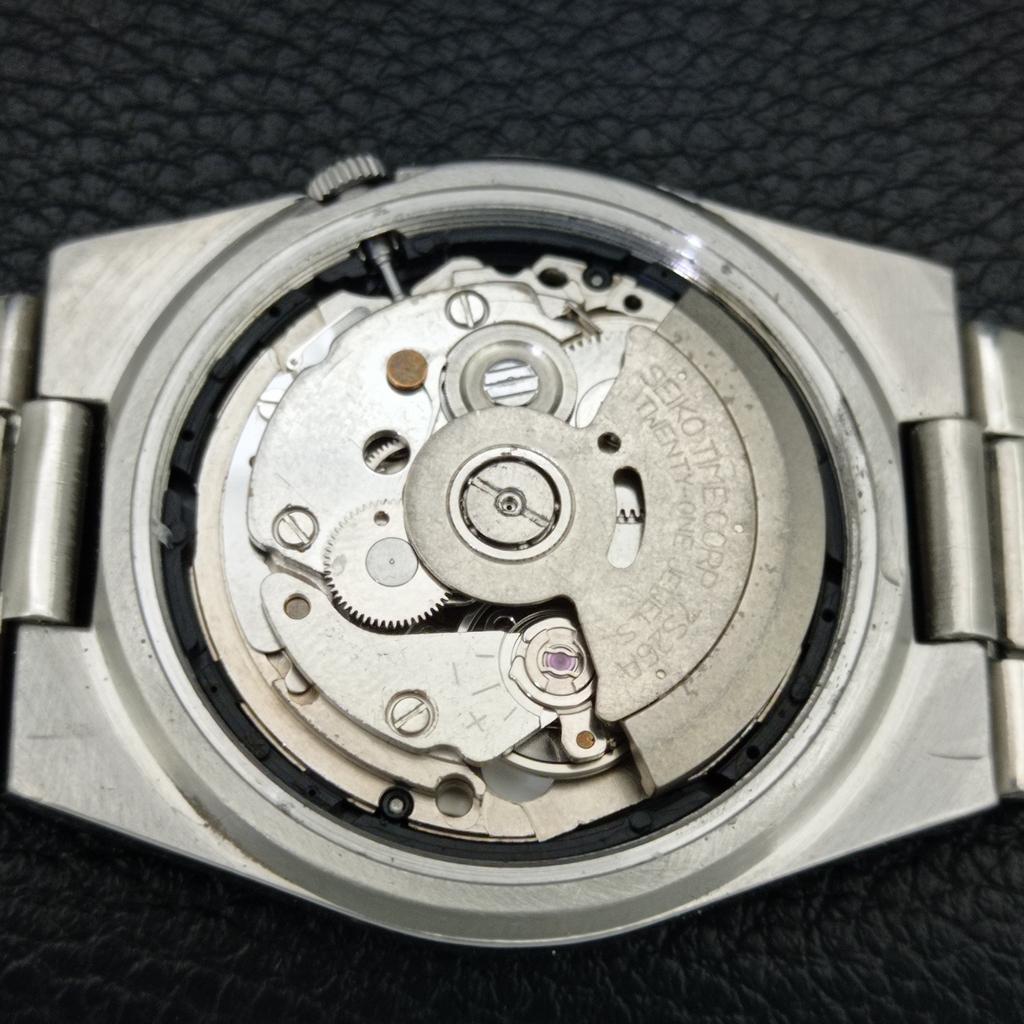 ОРИГИНАЛЬНЫЕ ВИНТАЖНЫЕ АВТОМАТИЧЕСКИЕ МУЖСКИЕ ЧАСЫ SEIKO EXPO 70 ЯПОНИЯ СЕРЕБРЯНЫЙ ЦИФЕРБЛАТ a708788-1