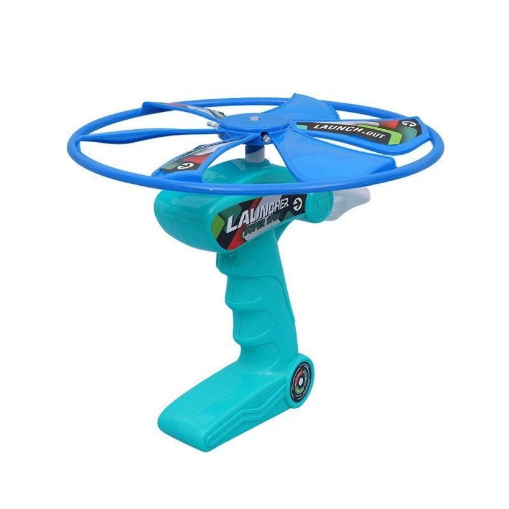 Rotating Pull Flying Ripcord Launcher Spinner Dragonfly Toy Funny Ripcord Sky Spin Toys Gift