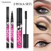 2-in-1 Waterproof Quick-drying Eyeliner Mascara Set