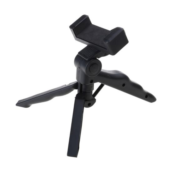 Mobile Phone Holder Tripod Stand High Stability Adjustable Compact Design Anti-Slip Portable Cellphone Holder Desk Stand