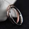 Simple Fashion Stainless Steel Finger Thin Ring Silver Color Rings For Women Girls Fine Jewelry Anillos Size 4-10