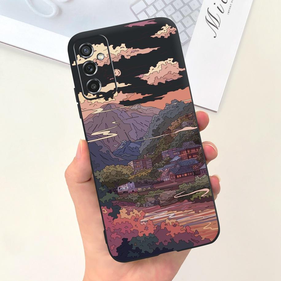 Для Samsung M52 5G Чехол Милая Утка Голова Кошки Динозавр Fundas Мягкие ТПУ Чехлы для Телефона Для Samsung Galaxy M52 5G SM-M526B Hoesje 6.7"