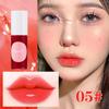 Fruit Juice Lip Tint Non-stick Cup Liquid Lipstick and Blush 2 In1 Waterproof Long Lasting Water Lip Stain Lips&cheek Makeup 1pc