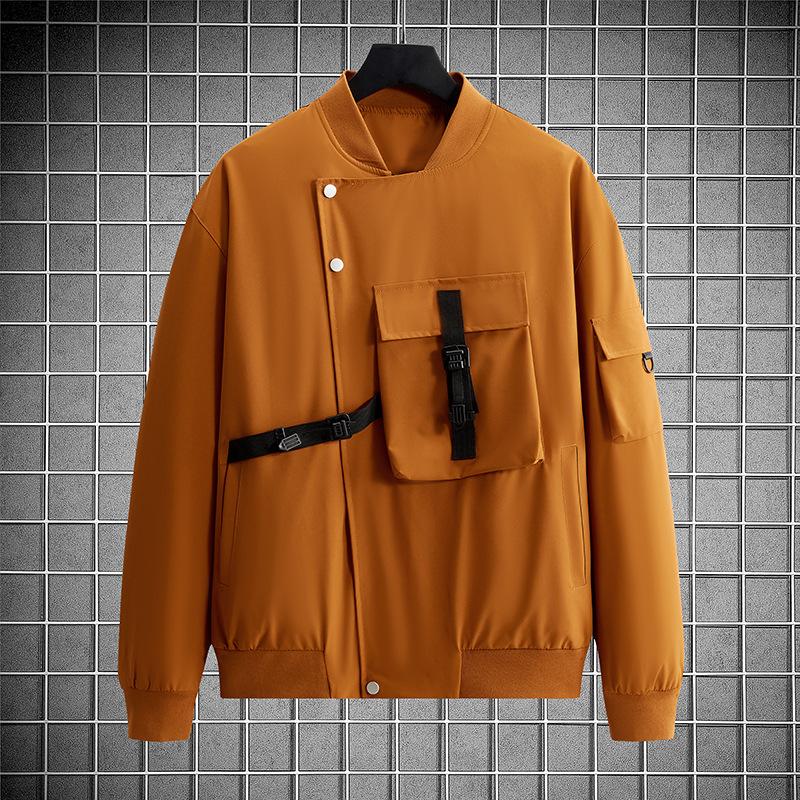 L-9XL Весенне-осенняя куртка Мужская куртка Инструментальная куртка Плюс размер Свободное пальто