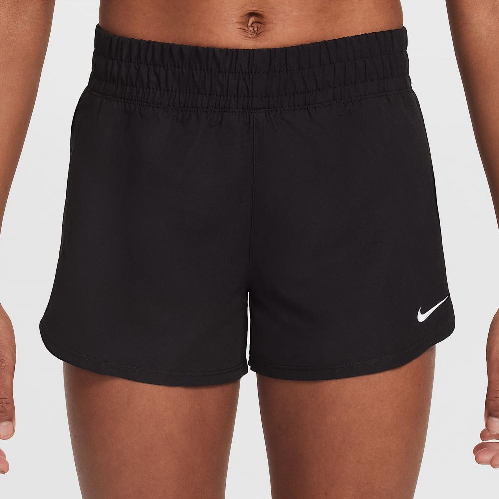 Nike Легкие Удобные Повседневные Спортивные Шорты Детские шорты Черные Белые HV7153-010