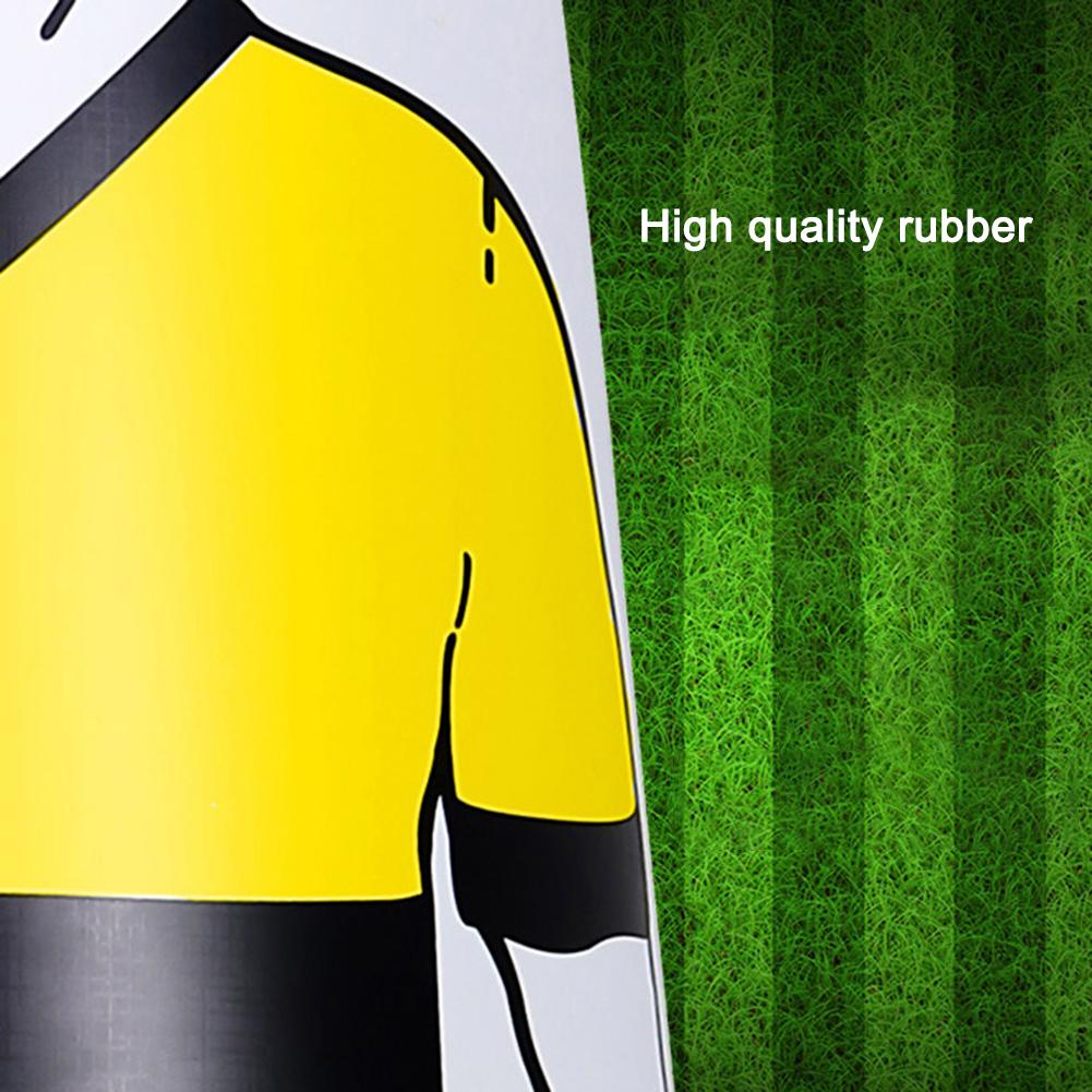 160CM Inflatable Football Training Goal Keeper Portable Footabll Free Kick Training Barrier Dummy for Free Kicks Training