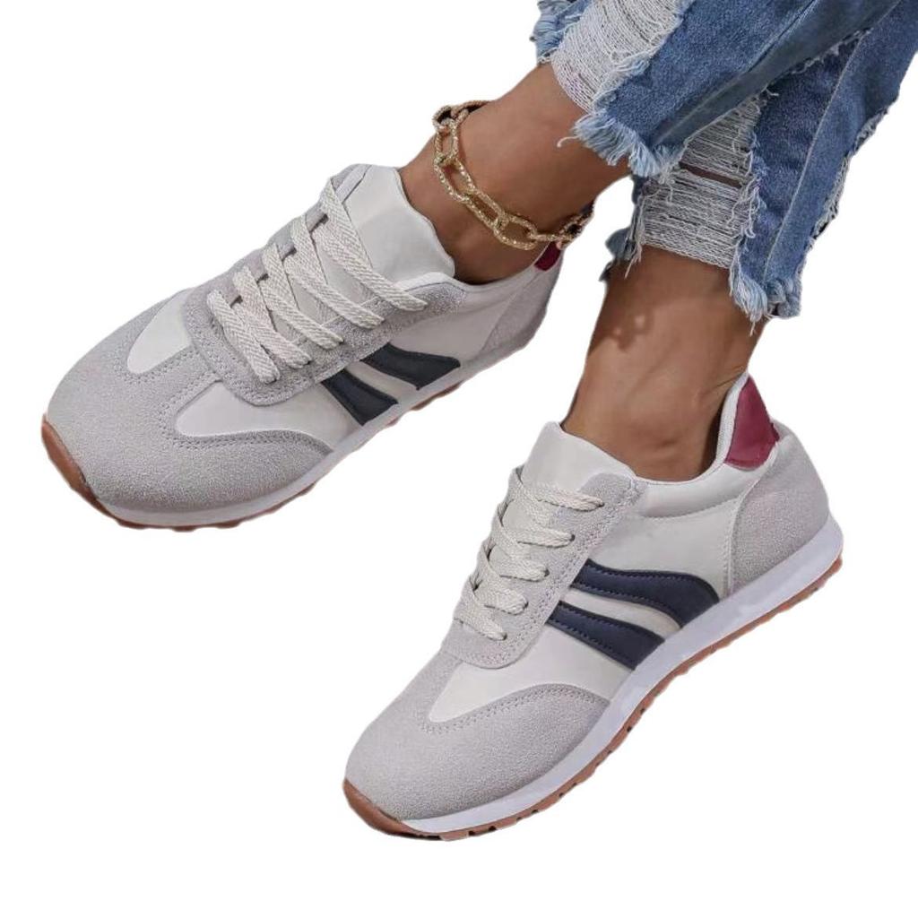 Summer new casual shoes travel running shoes breathable cloth surface light sports