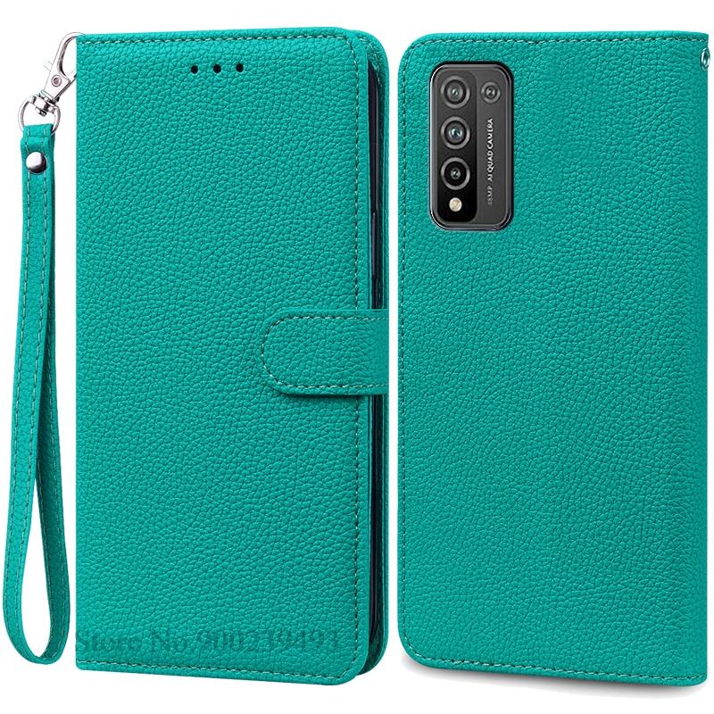 Чехол-кошелек из кожи для Honor 10X Lite, чехол-книжка с подставкой для телефона Honor 10X Lite, чехол-книжка Fundas Coque