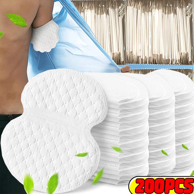 500pcs Unisex Summer Sweat Pads Deodorants Underarm Anti Perspiration Sweat Pads Disposable Armpit Absorb Useful Shield Pads