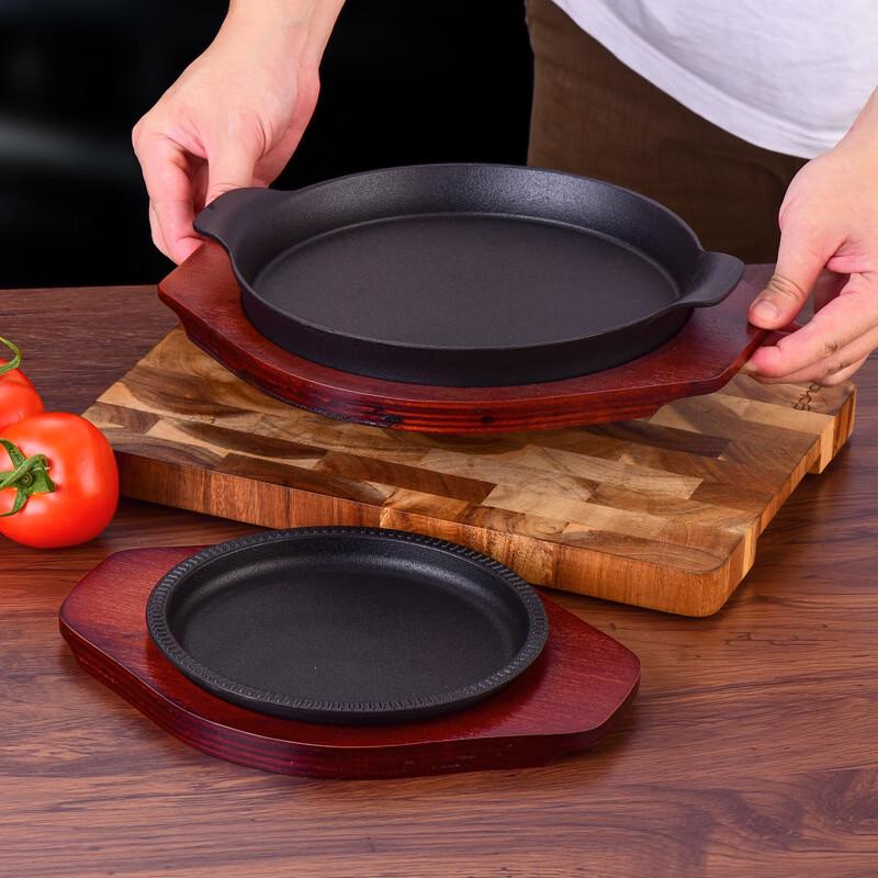 Чугунная сковорода-гриль ZISIZ Teppanyaki