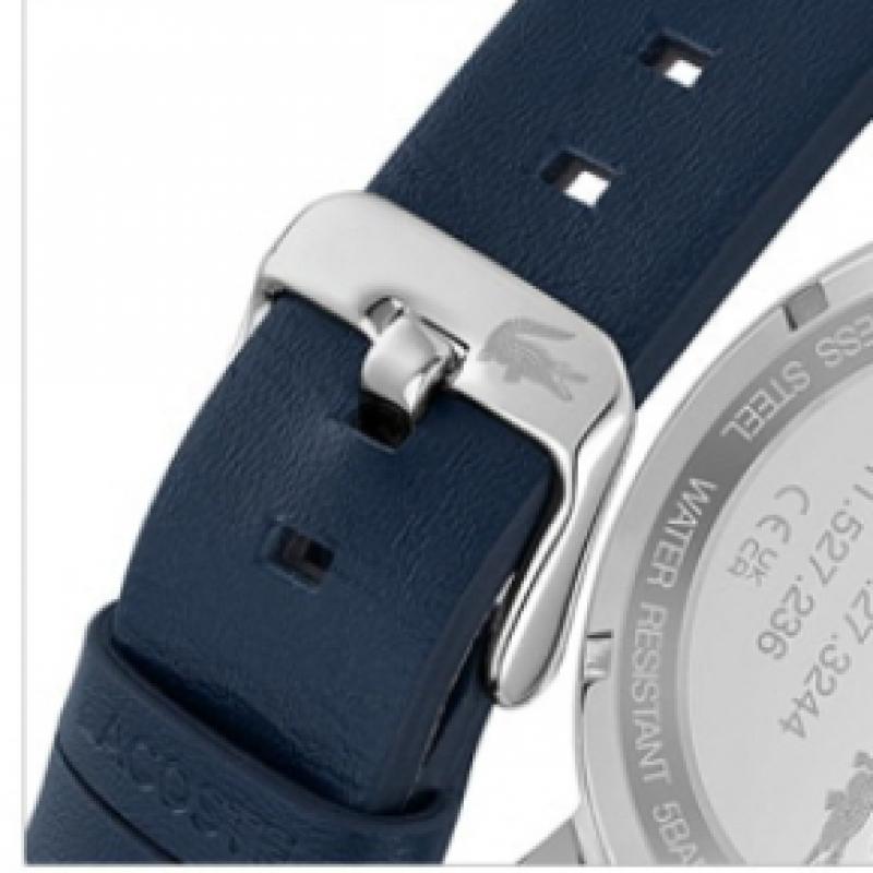 Lacoste Мужские кожаные кварцевые часы LacoSte Play