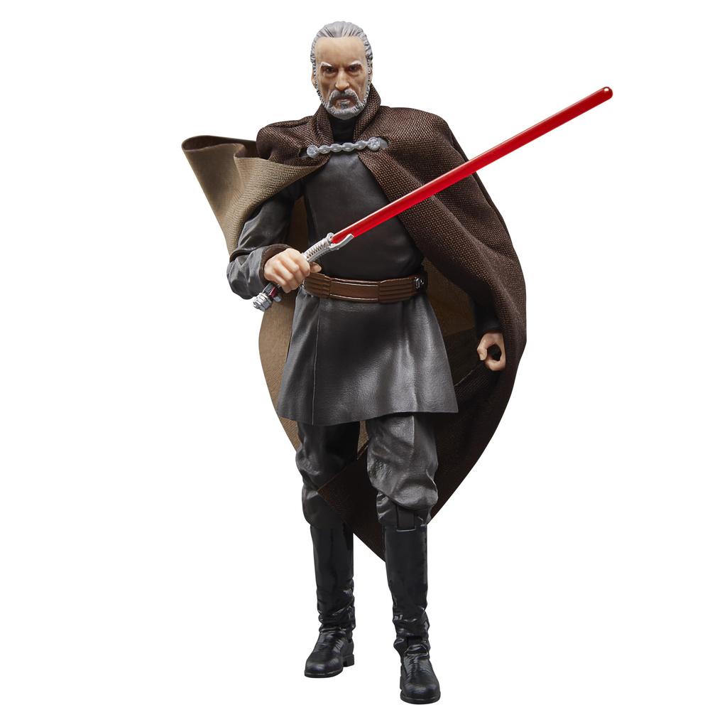 Hasbro Звездные войны Серия Black Граф Звездные войны Эпизод Месть ситхов 20-летие Коллекционная 15-сантиметровая фигурка Аутентичный Дуку, III G1742,