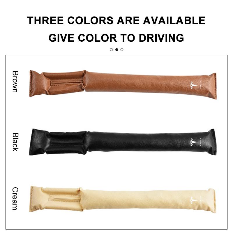 1/2 шт. Заполнитель щели автомобильного сиденья Боковая заглушка Герметизирующая полоса Для Tesla Model 3 Model X S 2016-2020 Наклейки TM3 TMX TMS Наклейка