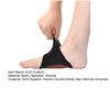 1 Pair Arch Support Braces Plantar Fasciitis Relief Non-Slip Wearable Arches Cushions Shock Absorption Orthotics Braces with Silicone Pad