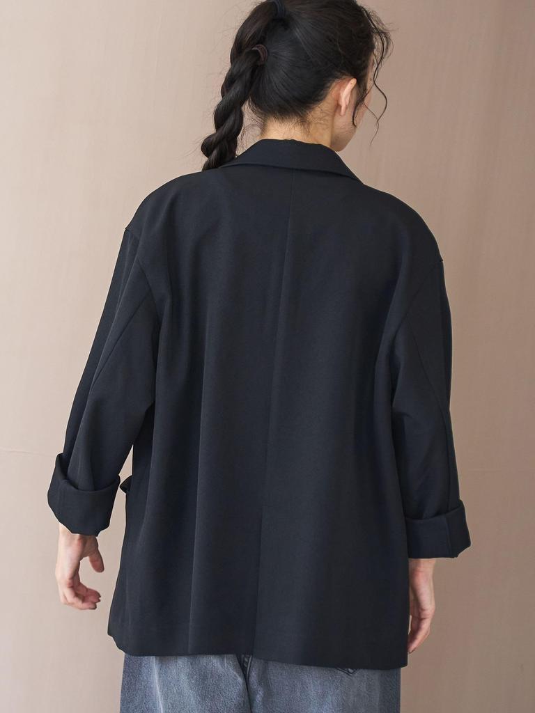 Двубортный жакет Cohen под шерсть, Размер 76506000001, 2970, ТЕМНО-КОРИЧНЕВЫЙ (29), L