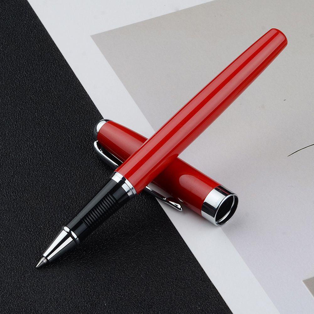 Роскошная ручка для подписи на деловых встречах, шариковая ручка, офисные принадлежности, металл