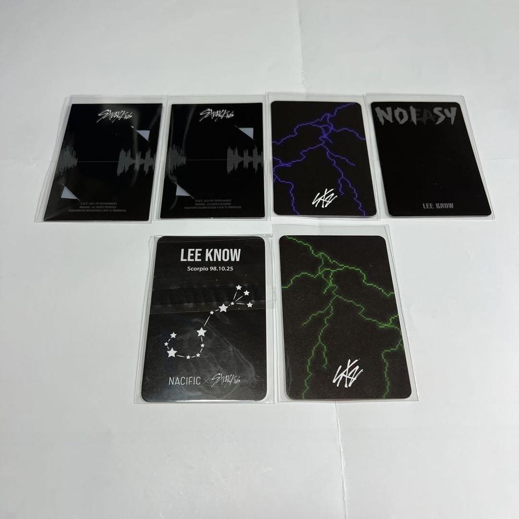 [Б/У] stray kids reno трейд-карта nacific noeasy фоторамка