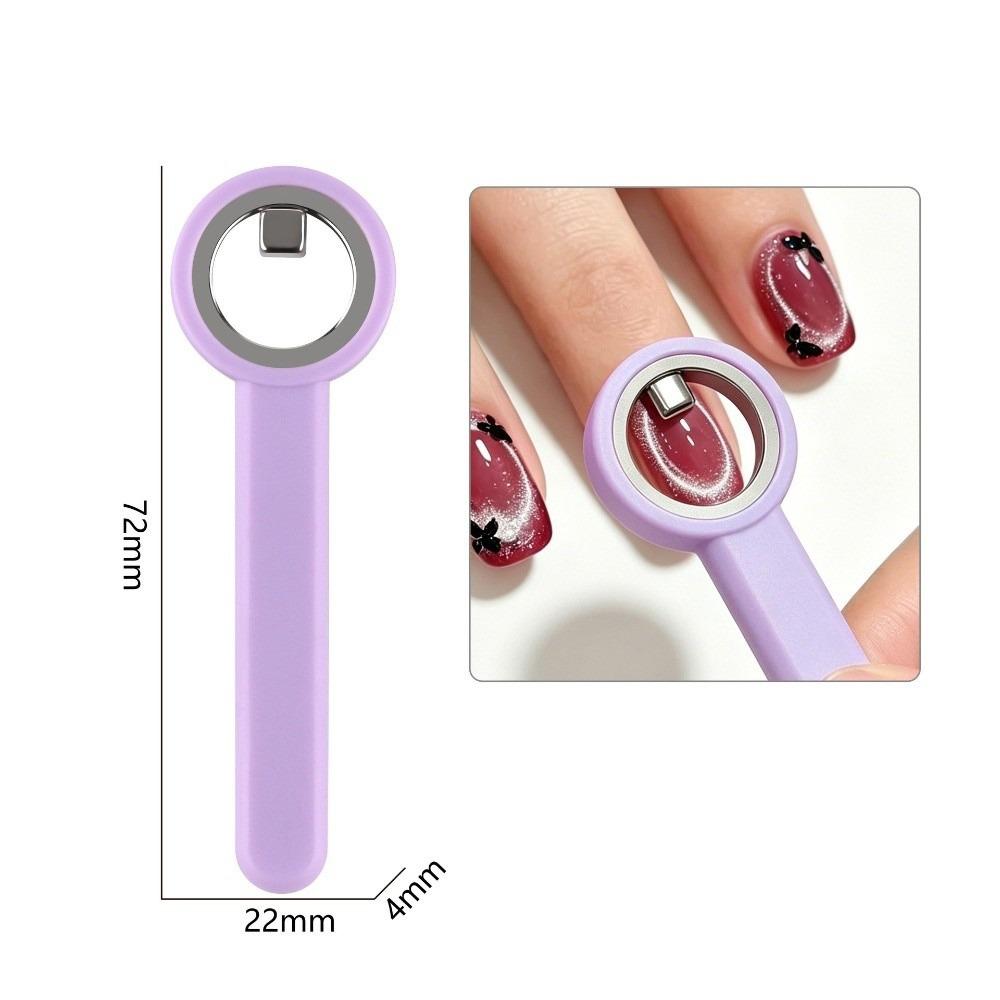 DIY Circular Cat Eye Magnets Cat-Eye Nail Halo Style Magnetic Nail Magnet Hollow Cat Eye Magnet