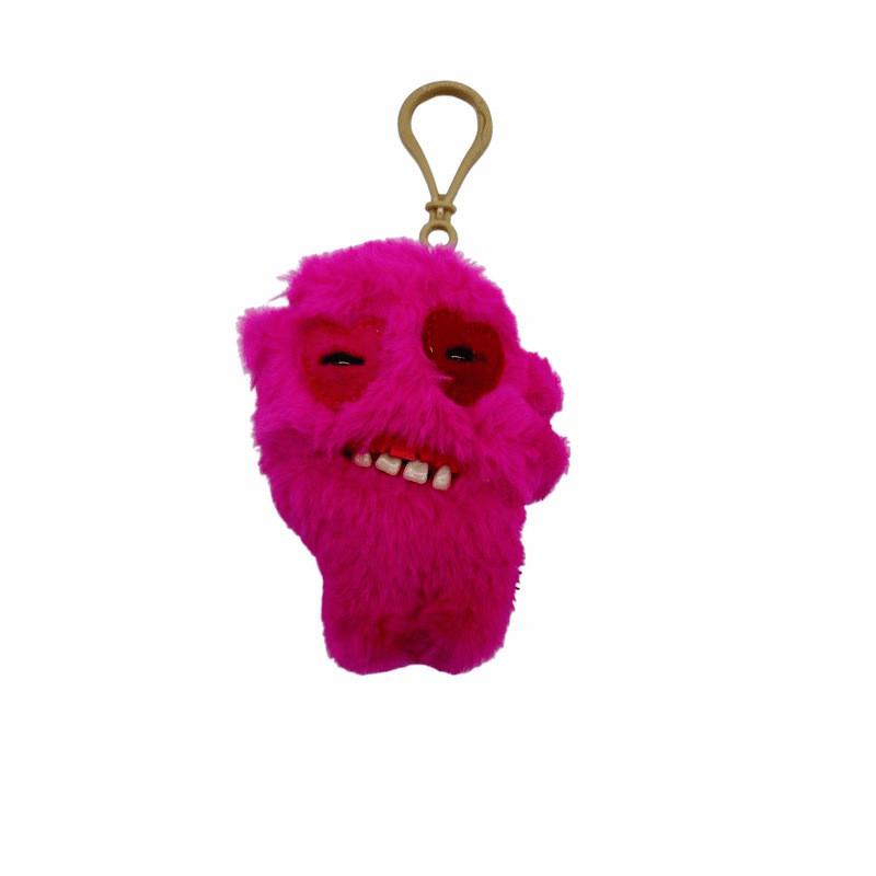 Fuggler Big Teeth Monster Plush Keychain With Cartoon Design For Kids And Gift Use