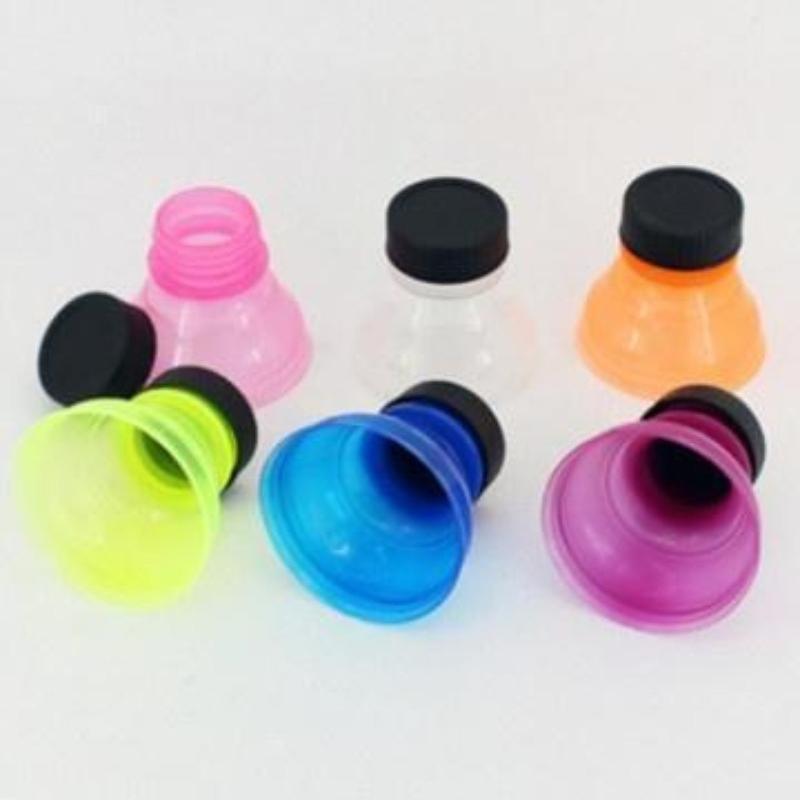 5pcs Creative Can Convert Soda Savers Toppers Reusable Bottle Cap Drink Lids Opener Resealable Tops Random Color