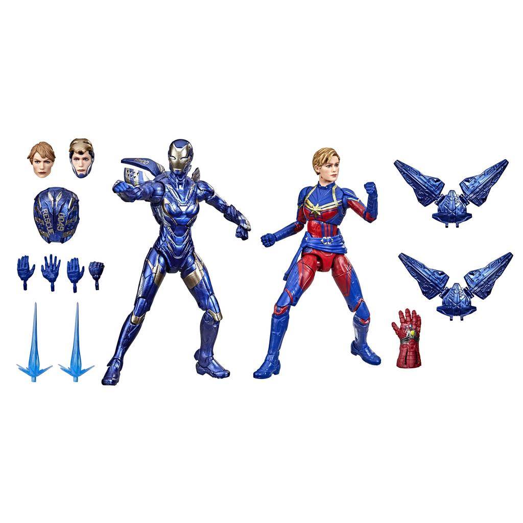 Hasbro MARVEL Marvel Legends Series Infinity Saga Captain Marvel Rescue Armor Фигурка F0190 Подлинный продукт и 6 дюймов