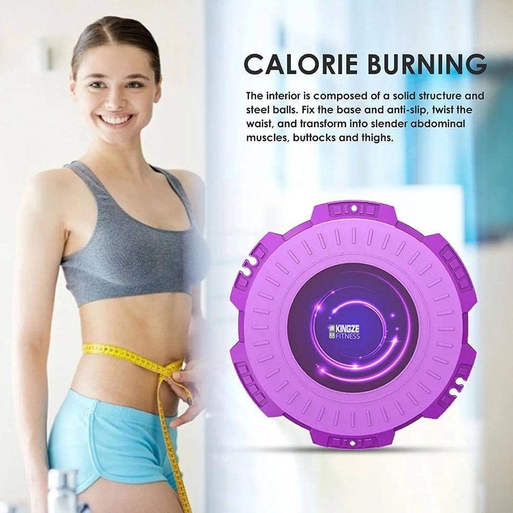 Вращающийся диск для йоги скручивания талии Массаж стоп Тренажер для йоги скручивания Доска для упражнений на талию Спорт