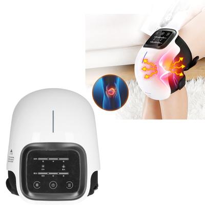 Электрический массажер для колена, компресс, снижение усталости, вибрация, устройство для массажа колена, перезаряжаемый через USB, белый цвет