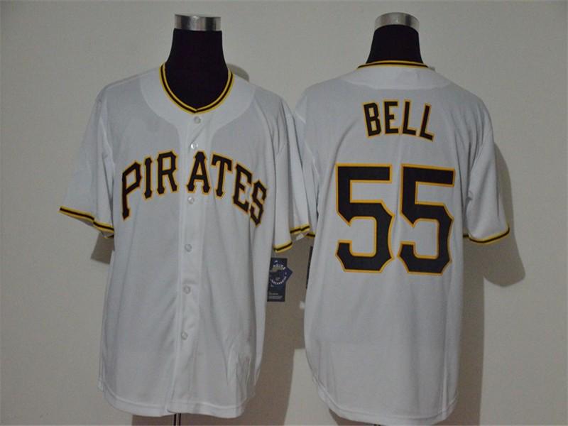 Вышитая бейсбольная майка MLB Pittsburgh Pirates