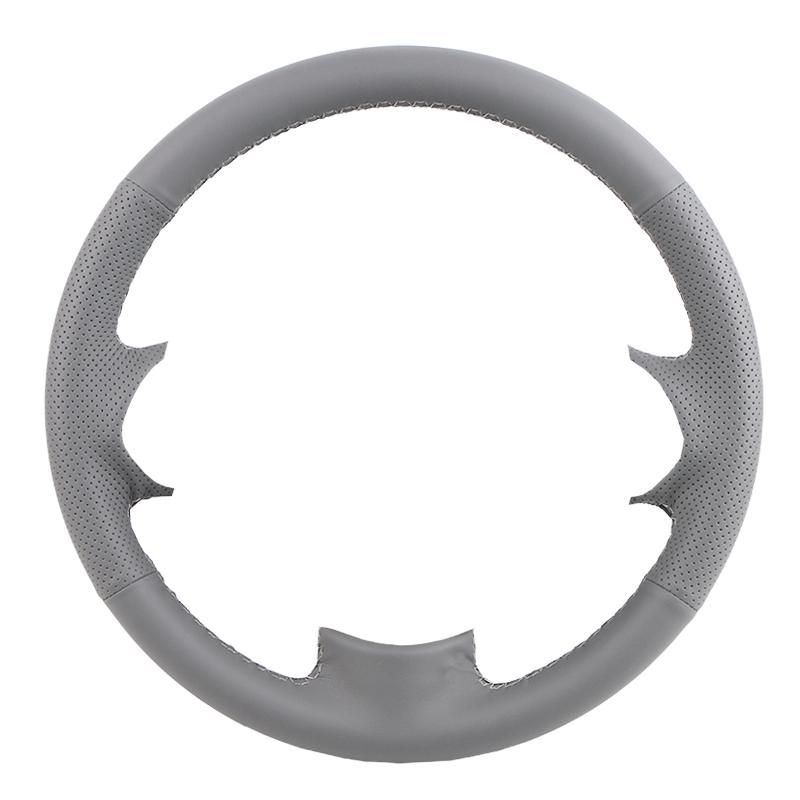 Custom Anti-Slip Safety Car Steering Wheel Cover For Hyundai Sonata 8 2011 2012 2013 2014 Microfiber Leather Auto Grip Cover