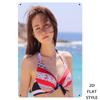 Retro Metal Tin Sign xin Beach Bikini Girl Poster Vintage Wall Art for Home Bar Garage Decor