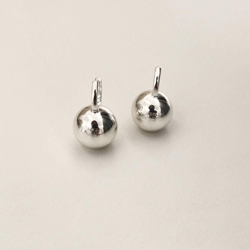 Металлические серьги-пусеты в стиле корейского блогера – Модные золотистые и серебристые маленькие круглые серьги