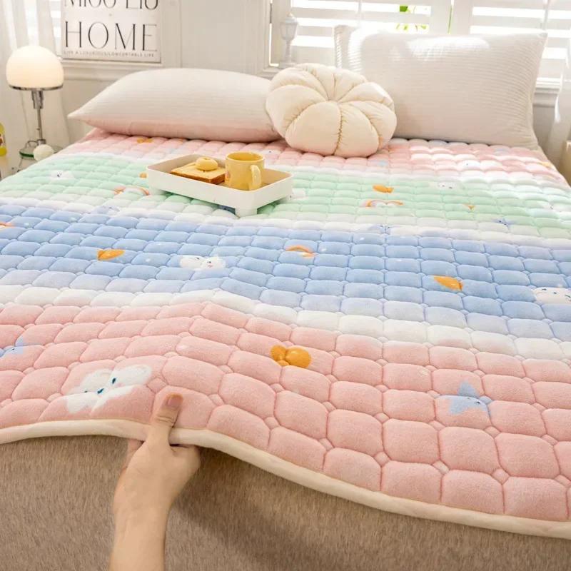 100% водонепроницаемые матрасы ультратонкий складной хлопковый матрас для кровати складной татами спальня отель для односпальной кровати двойной мульти двуспальная кровать размера «king-size»