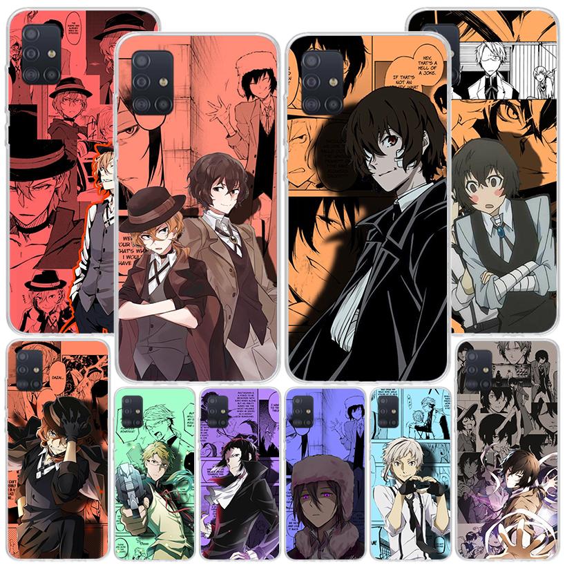 Bungo Stray Dogs Manga Phone Case For Samsung Galaxy A52 A32 A22 A12 A51 A31 A50S A30S A20S A10S Note 20 Ultra 10 Plus S10 A72 A