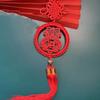 Reusable Chinese Knot Pendant Red New Year Ornament Blessing Spring Festival Hanging Pendant  Gifts