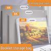 Матовое арт-портфолио 4K и 8K: Сумка для хранения бумаги для рисования