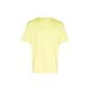 Y-3 Solid Color Logo Crew Neck Short Sleeve T-Shirt Unisex Tops Yellow HB3479