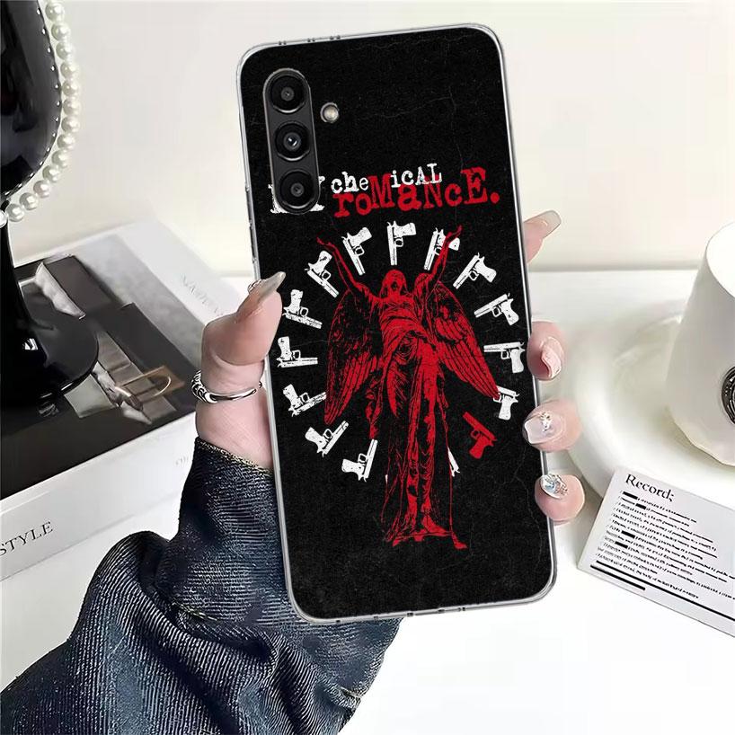 Чехол для телефона My Chemical Romance MCR для Samsung Galaxy A13 A14 A15 A16 A17 A53 A54 A55 A56 A57 A33 A34 A35 A36 A37 A23 A24 A25 A2