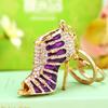 High Heel Glamorous Shoe Keychain Premium Metal Keyring Great For Holiday And Favors Party