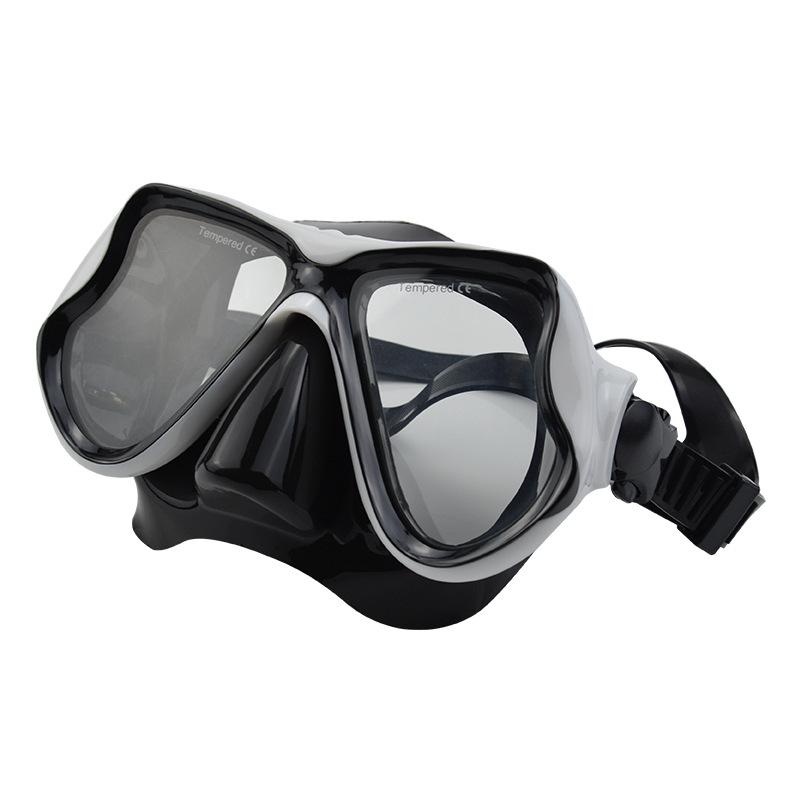 New diving goggles Diving and swimming high-definition waterproof goggles, specialized equipment for outdoor snorkeling, large frame, one-piece