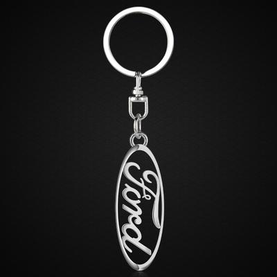 Автоаксессуары 3D Металлический Брелок для Ключей Кольцо Цепочка Авто Стайлинг Для Focus Mondeo Kuga Fiesta MK7 Escort Explorer Edge 2 4 MK2 MK4