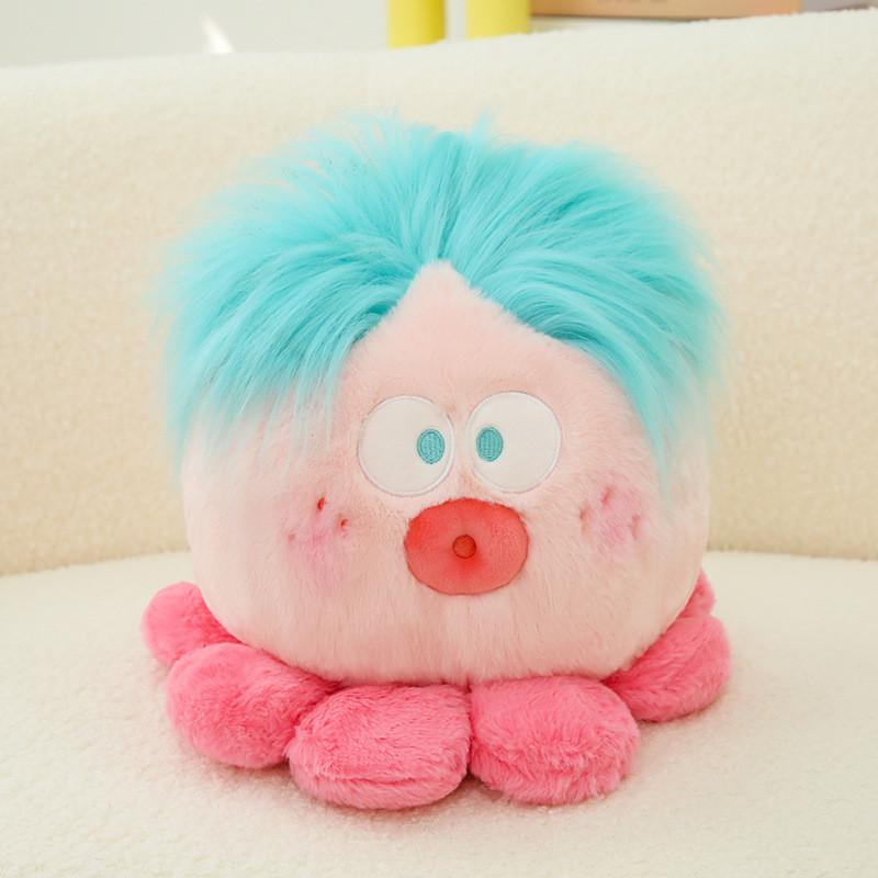 Cute Plush Octopus Doll Adorable Soft Toy With Colorful Design And Comfortable Filling