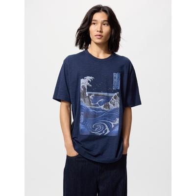 Uniqlo Япония Укиё-э bluE Ut