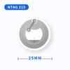 Прозрачная NFC-метка против металла, влагостойкая наклейка-вкладыш с чипом NTAG215 для контроля доступа