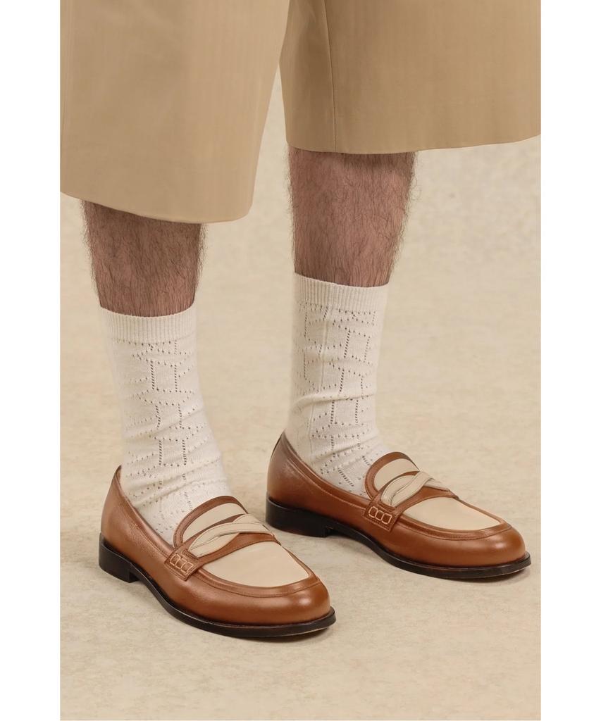 Drole De Monsieur Tresse Detail Cowhide Moccasins Mocassin Tresse 0D1Am26901Cmx