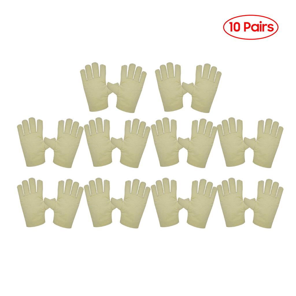 Перчатки из парусины, толстые двухслойные защитные перчатки, износостойкие, противоскользящие рабочие перчатки, механические