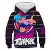 Hot Anime Game Friday Night Funkin 3d Print Hoodies Sweatshirts Boys Girls Fashion Hooded Pullover Cartoons Kids Unisex Clothing