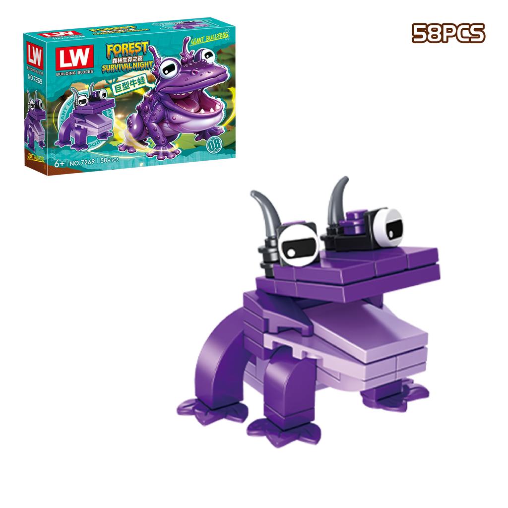 Новый набор строительных блоков «99 ночей в лесу», модель для сборки, коллекция «99 ночей в лесу», кубики для детей, фанатов, подарки