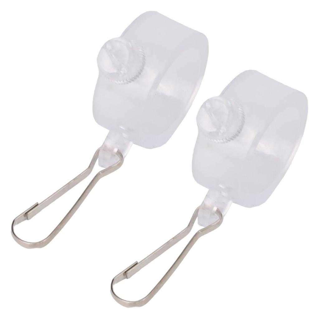 Grommet Flag Rings 2 Pc Set Adjustable Anti-Wrap Attachments Flagpoles Mounting Multi-Use Replacement Rotating