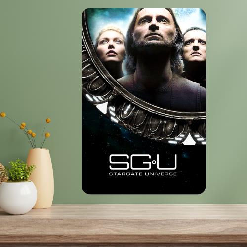 Stargate Universe Classic TV Show Metal Poster Sign