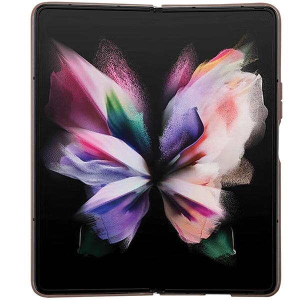 Etui do Samsung Galaxy Z Fold5 Guess Leather 4G Strass Brązowy